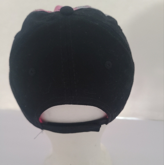 Concept One Pink and Black Love Graphic Girls  Cap - Picture 2 of 4